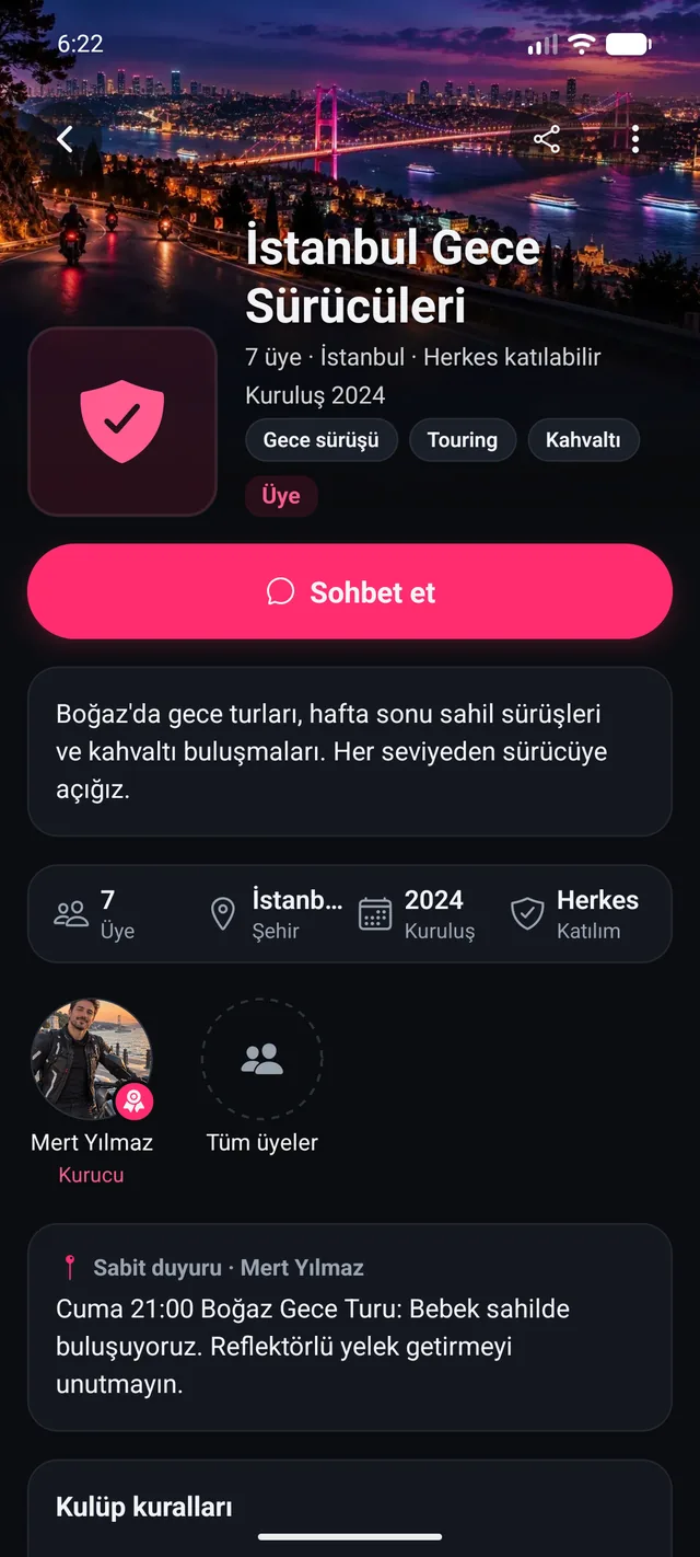 Topluluğunu kur